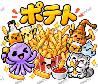 ななっく星人の日常(これ食べたい編) スタンプ27