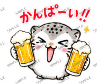 酒飲みマヌル スタンプ5